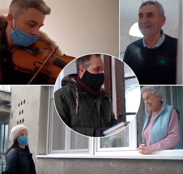 Поклањали пакете, књиге и карте: Опера СНП обрадовала најстарију публику (ВИДЕО)