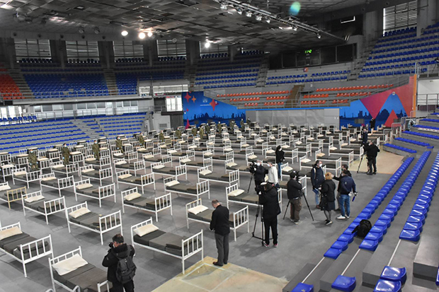 Хала Чаир моћи ће да прими 500 пацијената оболелих од короне, Вулин обишао просторије (ФОТО/ВИДЕО)