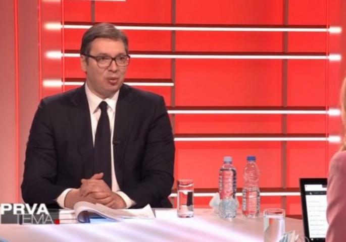 Вучић у емисији Прва тема: Полицијски час од 24 сата биће можда уведен следеће недеље, одлука за 3-4 дана, припремамо се за 20.000 пацијената