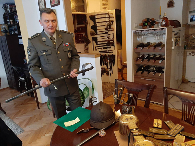 Војни музеј у четири квадрата: Мајор из Ниша има изузетну колекцију