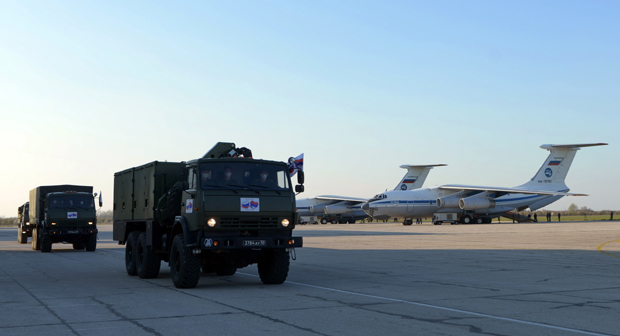 Машине за апокалипсу у борби против короне: Руски АБХО систем орлан стигао у Србију (ВИДЕО)