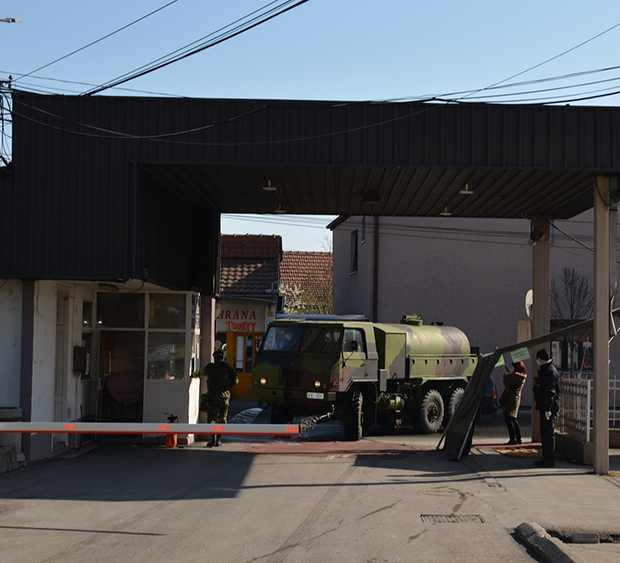 Батаљон АБХО ушао у болницу, дезинфикују цео Крушевац