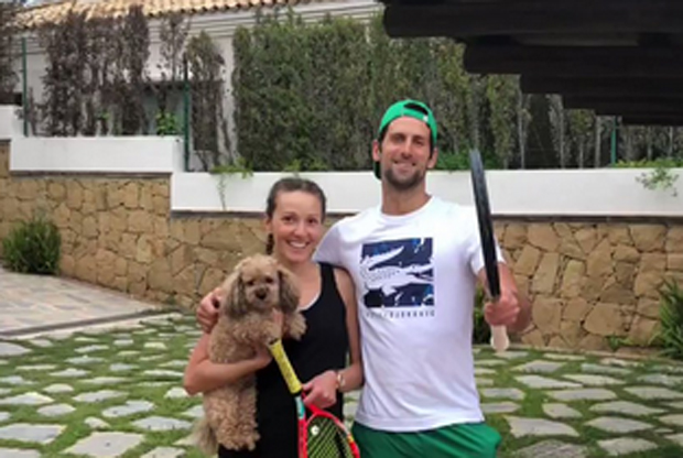 Новак и Јелена Ђоковић прихватили Марејев изазов: Ако имате још идеја, јавите се, имамо времена (ВИДЕО)