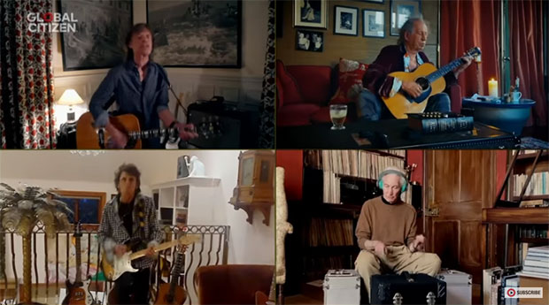 Стонси одсвирали песму свако из своје дневне собе (ВИДЕО)