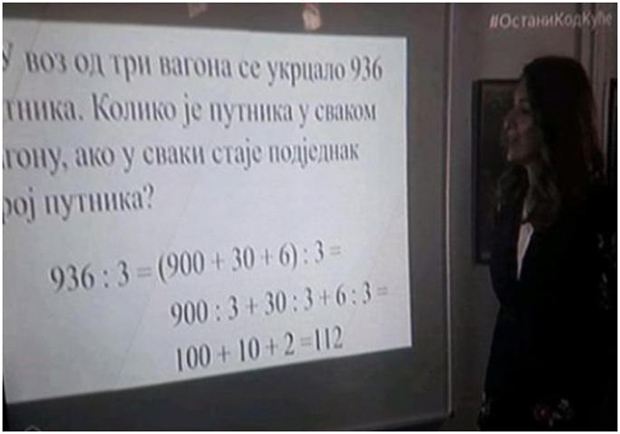 Интернет бруји о часу математике и овом ПРОРАЧУНУ (ФОТО)