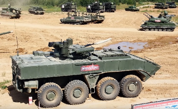 Руси почели да продају робота амфибију који носи арсенал оружја и може да замени читав вод