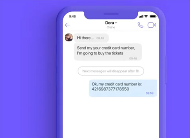 Вибер уводи нову опцију “нестајућих порука” (ВИДЕО)