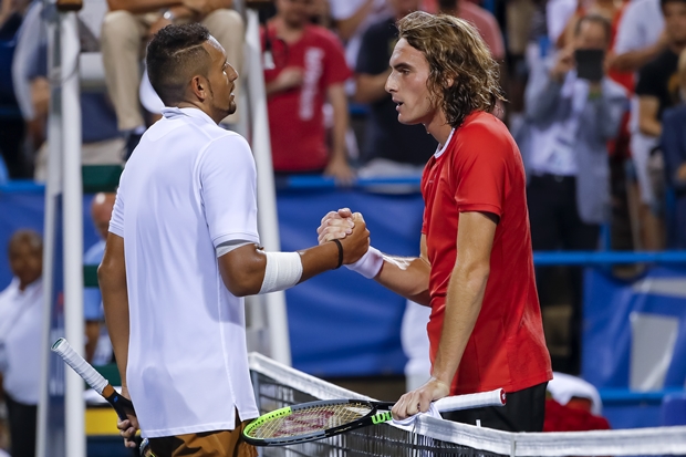 Циципасова рођенданска шала излудела Кирјоса: Ти си потпуни идиот (ФОТО)