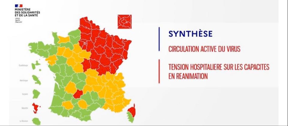 Епидемија короне попушта у Француској, али Париз је у ЦРВЕНОЈ зони