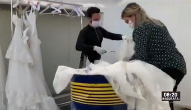 Креатор спалио колекцију венчаница, поруџбине и свадбе отказане