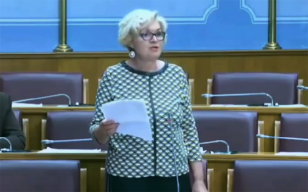 ПОГЛЕДАЈТЕ наступ посланице Демократског фронта: Србија и Црна Гора, као НЕБО и ЗЕМЉА (ВИДЕО)