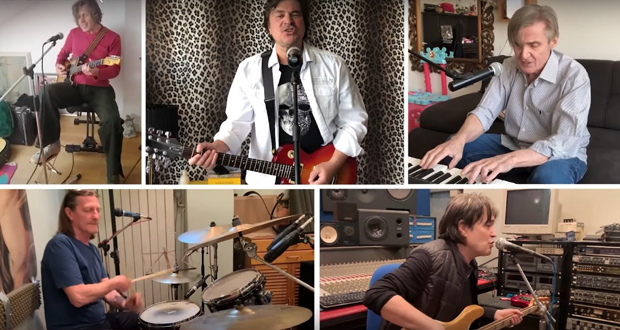 Нов сусрет за добра, стара времена: Четири аса из изолације извели песме Фосила, Аеродрома... (ВИДЕО)