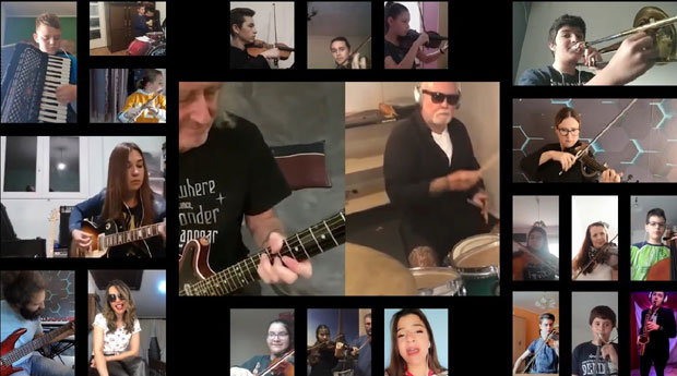 Српски ђаци уз “Квин”: Ученици зрењанинске школе снимили спот са Брајаном Мејом и Роџером Тејлором (ВИДЕО)