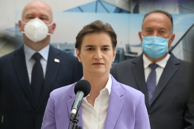 Брнабић: Сутра састанак Кризног штаба поводом епидемиолошке ситуације у Врању