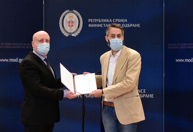 Признање од Министарства одбране: Са Новостима јачи од короне