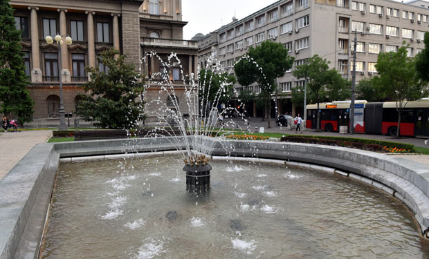 Прорадиле фонтане: У рад пуштено пет београдских водоскока