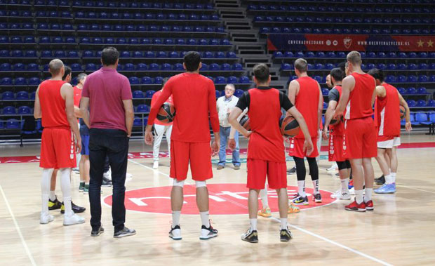 Звезда после више од два месеца тренирала у хали: Коме треба ово такмичење?