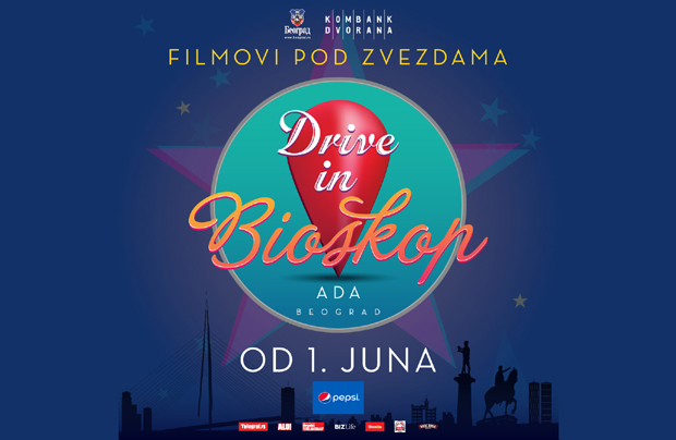 „Драјв ин” биоскоп на Ади: Прве пројекције 1. јуна