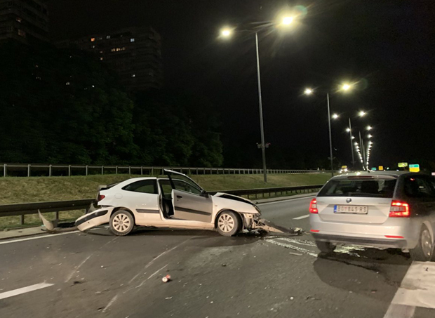 Удес на аутопуту код Душановца (ФОТО)