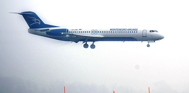 Уведене МЕРЕ РЕЦИПРОЦИТЕТА! ЗАБРАЊЕНО СЛЕТАЊЕ авиона Монтенегро ерлајнса на београдски аеродром!