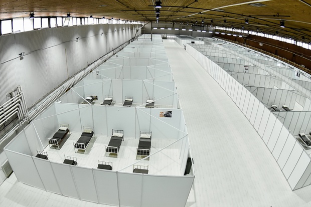 Затвара се привремена болница на Новосадском сајму