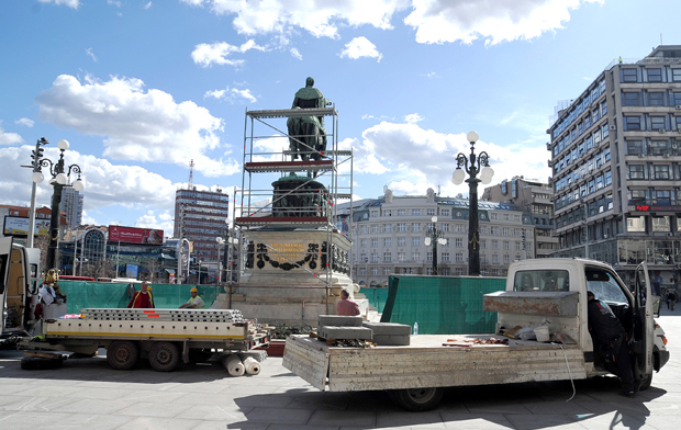 Кнез Михаило ускоро на коњу: Обнова споменика при крају