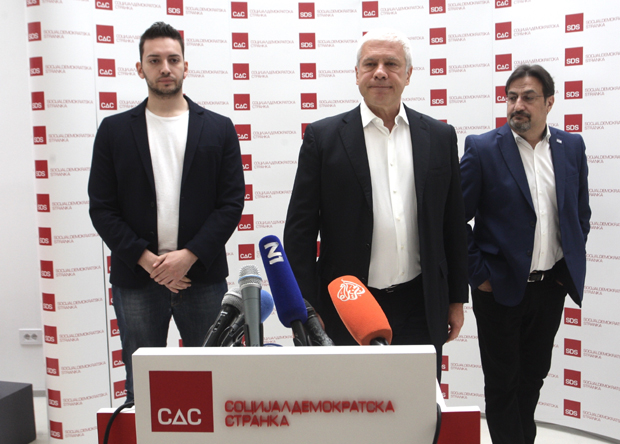 Договор ПСГ, СДС и Нове странке: Заједно и на Старом Граду