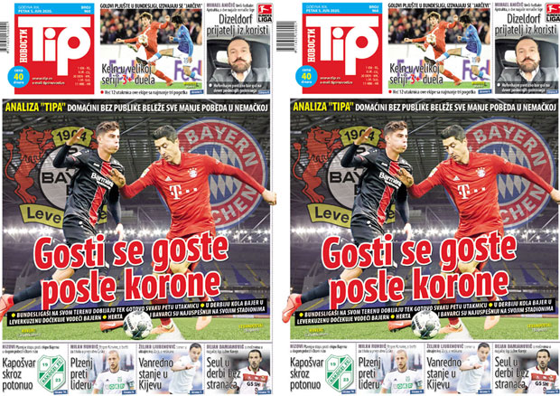 “ТИП” АНАЛИЗИРА: Домаћини тешко бране своје терене после короне