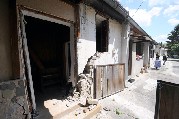 Мирно ће се спавати у Новоградској: Почиње санација улегнуте улице