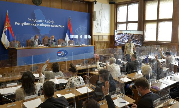 РИК: Нек маске падну успеле да прођу, Чеда Јовановић још на поправном