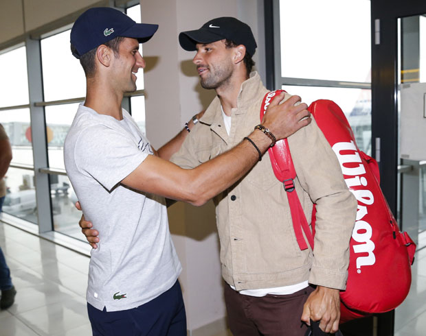 У Србију стигла још једна тениска звезда: Новак и Ђорђе дочекали Димитрова - Ноле најавио спектакл, долази и Лола Астанова (ФОТО/ВИДЕО)