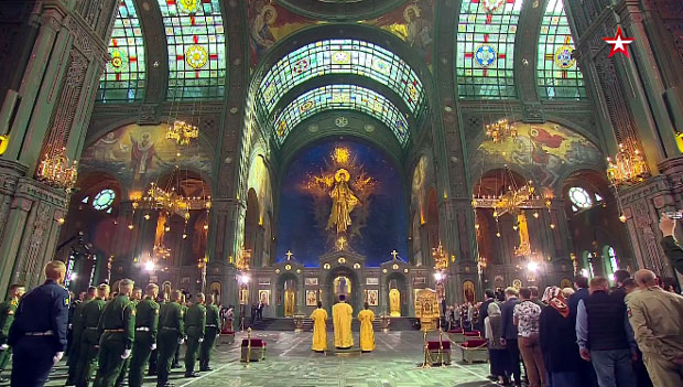 У Москви се освештава главни храм Оружаних снага Русије (ВИДЕО)