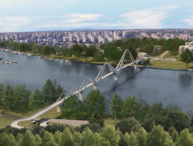 Нова спона Чукарице и Новог Београда: Оглашен увид у план пешачко-бициклистичког моста преко Саве