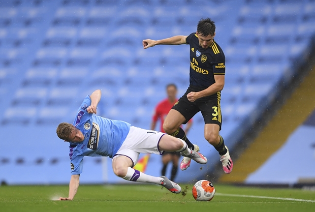 Сити лако са Арсеналом: Меч обележиле глупости Луиза и три повреде - Џака и Гарсија на носилима изнети са терена