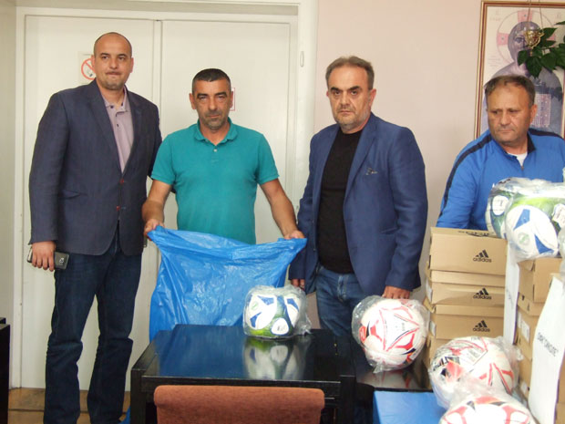 Спортска опрема за фудбалере Општинске лиге Неготин