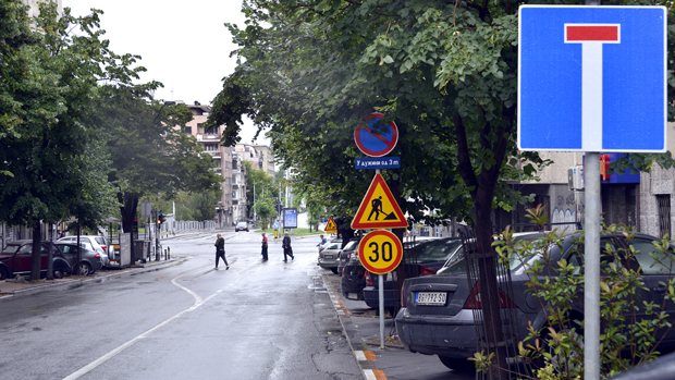 Раскрсница Цара Душана и Француске непроходна: Завршетак радова 1. септембра