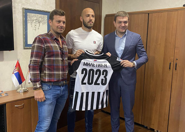 Милетић продужио уговор са Партизаном