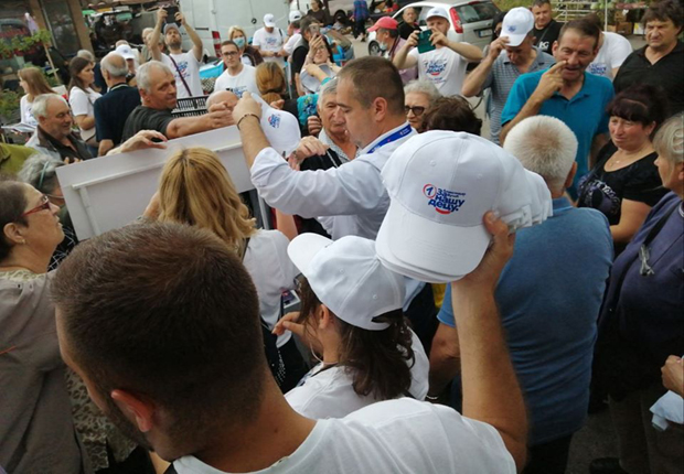 Круна одличног рада: СНС у Јагодини освојила 57,52 одсто 