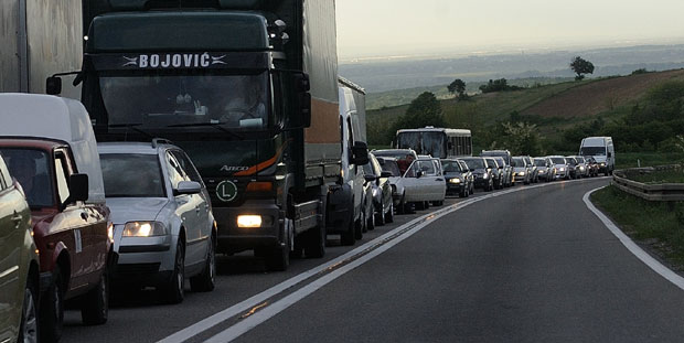 Ибарска магистрала код Горњег Милановца опет проходна