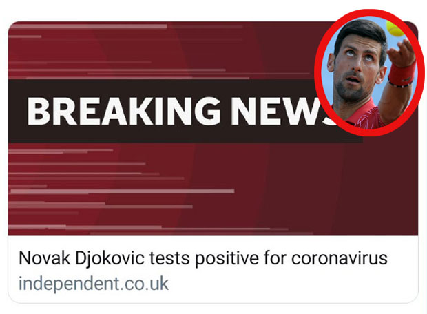 Овако су светски медији реаговали на вест да Новак има корону (ФОТО)