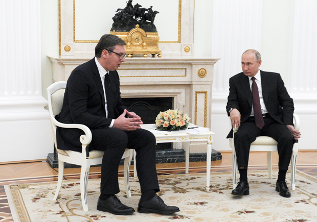 Путин пред руском јавношћу честитао Вучићу на убедљивој победи
