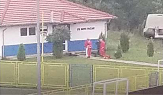 Ужас у Новом Пазару! Мушкарцу ПРЕРЕЗАН ВРАТ испред фудбалског клуба