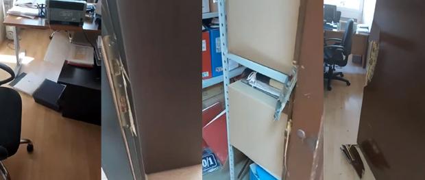 Нема мира у Будви: Приватно обезбеђење демолирало канцеларије у општини (ВИДЕО)