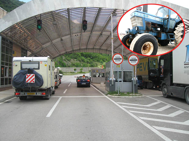 Туристи из Аустрије у Црну Гору дошли тракторима