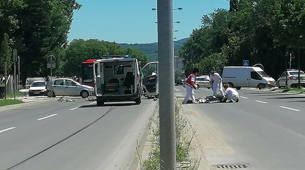 Очевици о стравичној несрећи у Нишу: Мора да је Милош, то је његова кацига