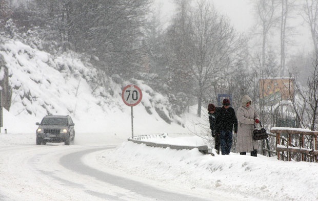 Снег забелео Далмацију, има га чак 10 центиметара