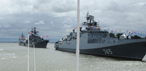 РУСКО-ИНДИЈСКИ МАНЕВРИ: Бродови Балтичке флоте на војним вежбама