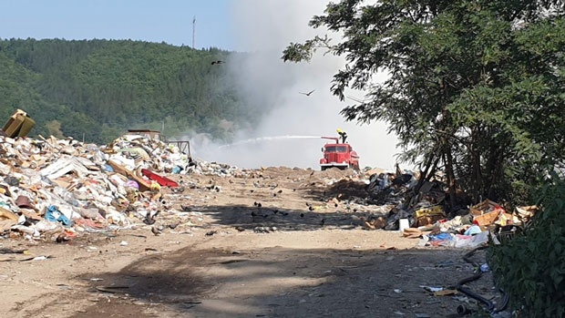 Угашен пожар на депонији у Пријепољу