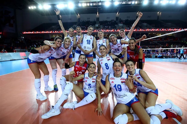 Српске одбојкашице лако до четвртфинала Европског првенства