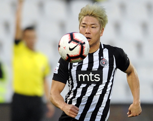 Признање за фудбалера Партизана: Асано у идеалном тиму кола у Лиги Европе